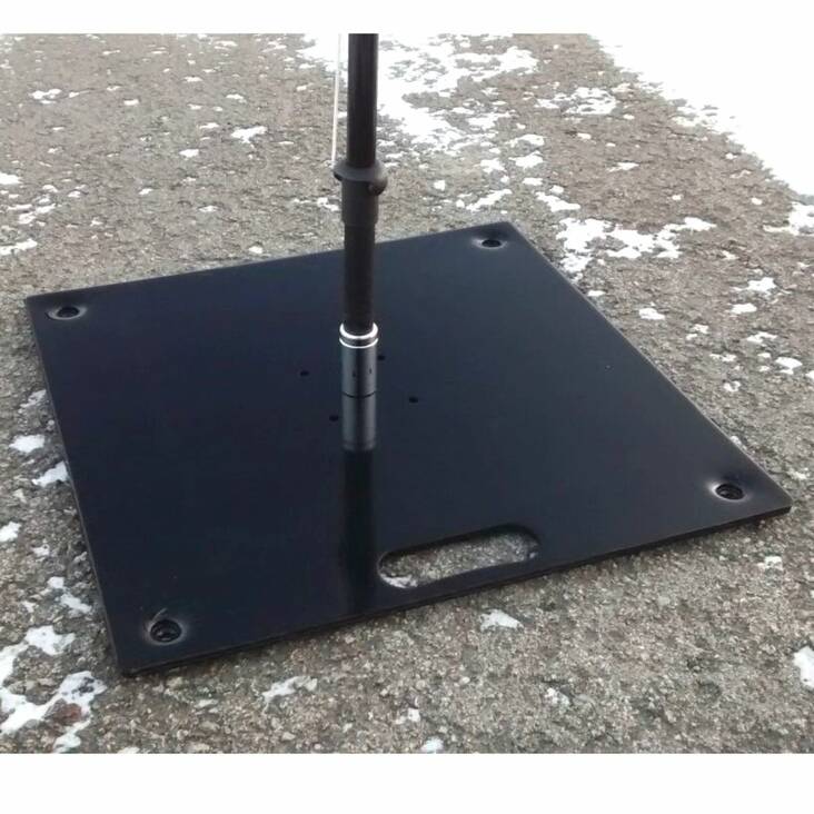 Laattajalka mainoslippuun - Painetut muut tuotteet - 171100 - 1