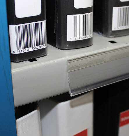 Hyllynreunalista 32mm 90cm - Esitetelineet ja tarvikkeet - 112062 - 1