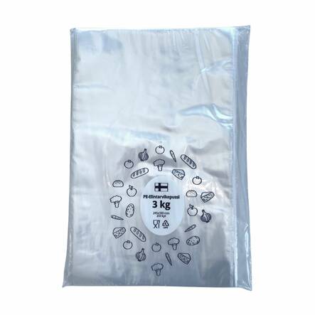 Muovipussi 3kg PE 3000kpl/ltk - Muovikassit - 164172 - 1