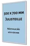 Julistekehys 50x70/25mm kääntökehys - Esitetelineet ja tarvikkeet - 182122 - 1