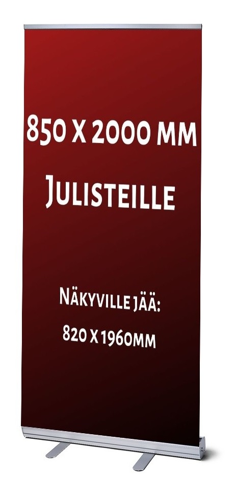 Roll Up julisteteline Standard - Esitetelineet ja tarvikkeet - 129642 - 1