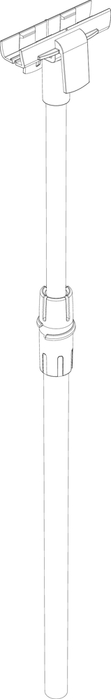 Teleskooppivarsi 33-51cm - Esitetelineet ja tarvikkeet - 151032 - 1