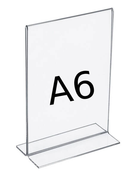 Esiteteline A6/1ark suora - Esitetelineet ja tarvikkeet - 107713 - 1