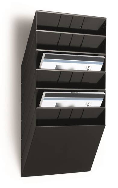 Seinäteline A4/6-os DURABLE Flexibox - Esitetelineet ja tarvikkeet - 109414 - 1