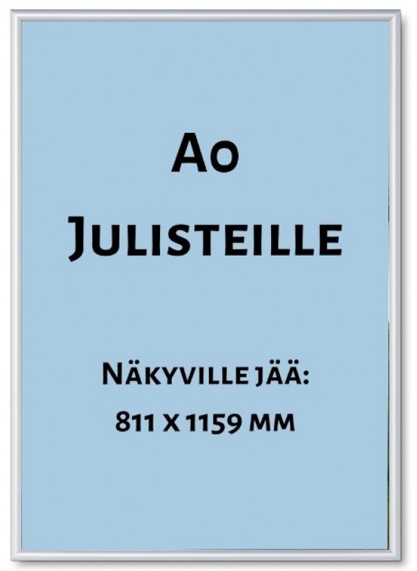 Julistekehys A0/25mm kääntökehys - Esitetelineet ja tarvikkeet - 130465 - 1