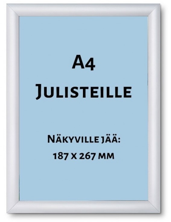 Julistekehys A4/20mm kääntökehys - Esitetelineet ja tarvikkeet - 129616 - 1