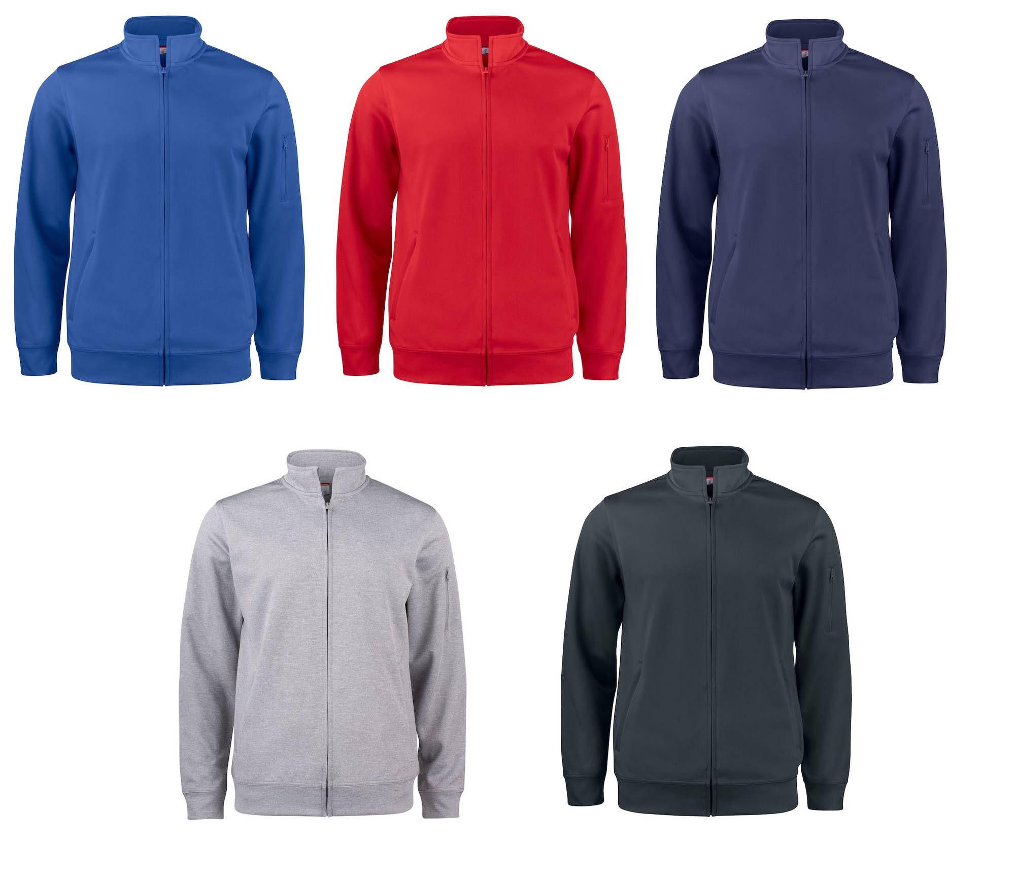 CLIQUE ActiveBasic Cardigan collegetakki Unisex malli, vetoketju