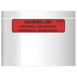 Pakkauslistapussi C5 tarra tekstillä - Lähetys, pakkauslista ja salpataskut - 108618 - 1