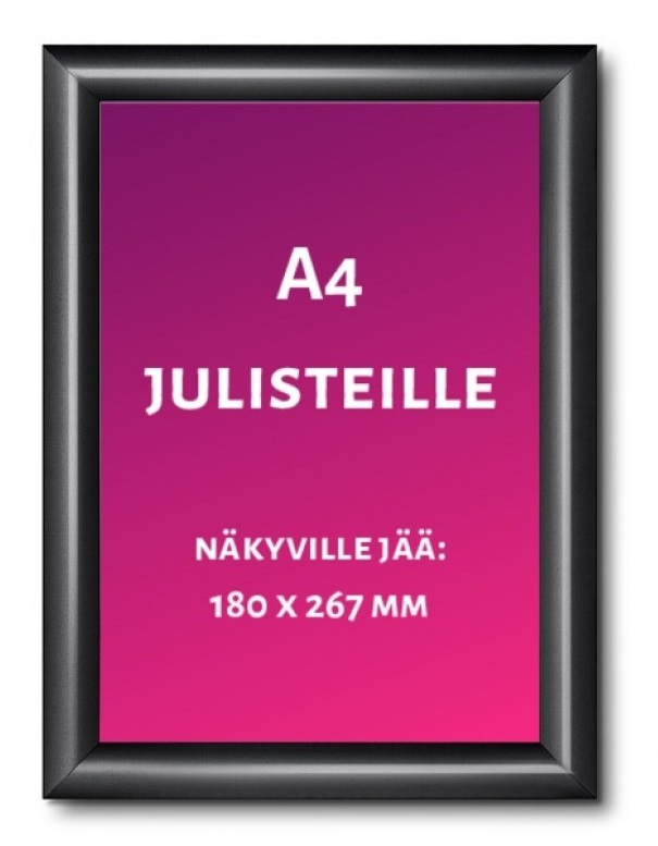Julistekehys A4/25mm kääntökehys - Esitetelineet ja tarvikkeet - 160068 - 1