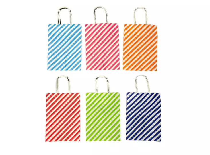 Lahjakassi 16x22/8cm Raita - Lahjakassit - 180618 - 1