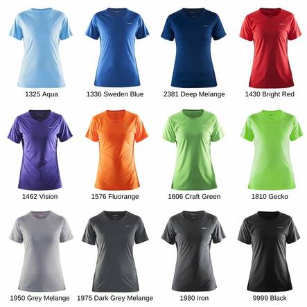 Tekninen t-paita CRAFT Prime Tee W - Vaatteet - 156209 - 2