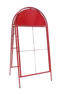 Ulkomainosteline 70x100cm kaarimalli - Ulkomainostelineet ja muovit - 147739 - 1