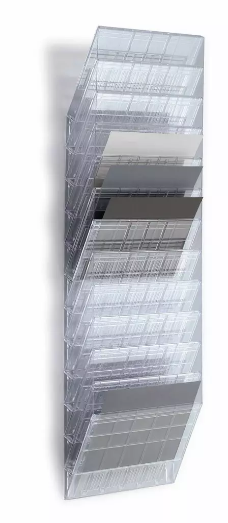 Seinäteline A4/12-os DURABLE Flexiboxx - Esitetelineet ja tarvikkeet - 188189 - 1